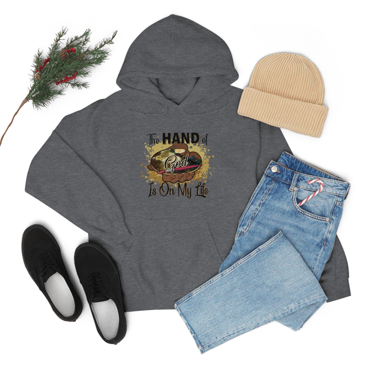 Unisex Heavy Blend™ Hooded Sweatshirt HOG Splash Navy