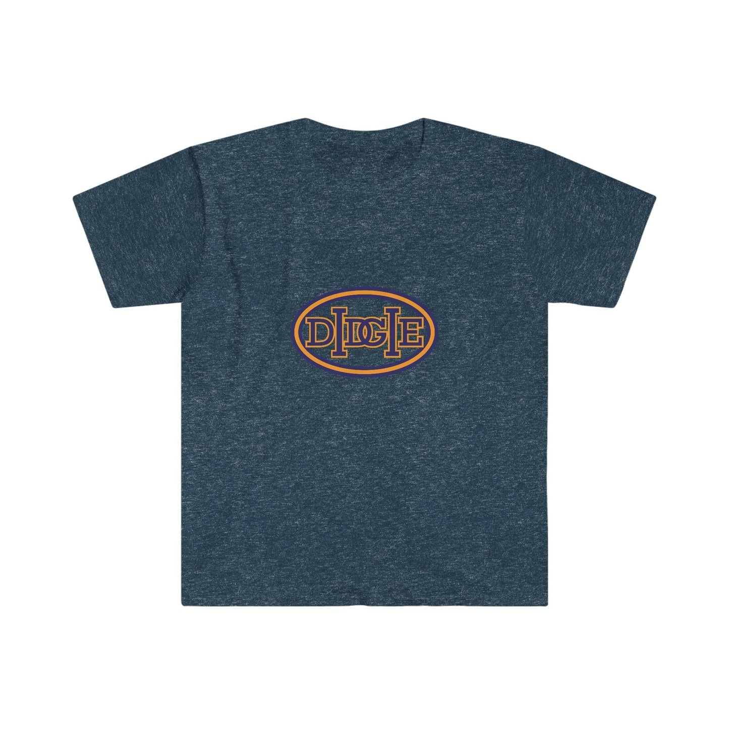 Unisex Softstyle T-Shirt DIDGIE Heather Navy