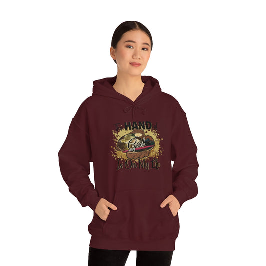 Unisex Heavy Blend™ Hooded Sweatshirt HOG Splash Maroon